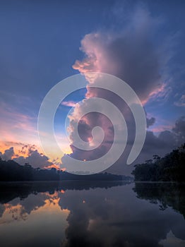 Towering Cumulus Cloud