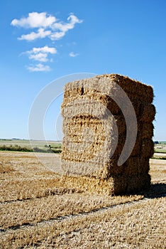 Towering haystack