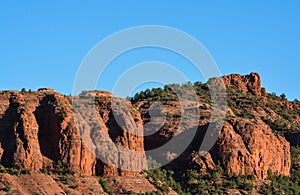 Towering landscape in Sedona Arizona