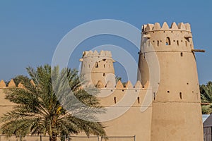 Towers of Al Jahili Fort in Al Ain, United Arab Emirat