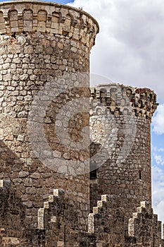 Towers of Belmonte Castle, Spain
