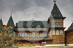 Towers decorated with weathervanes