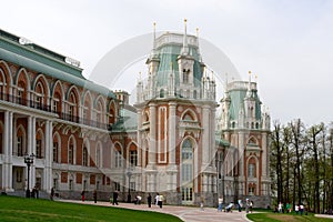 Towers of Grand Palace of Tsaritsyno