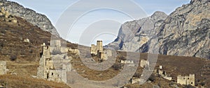 Towers of Ingushetia. Ancient architecture and ruins