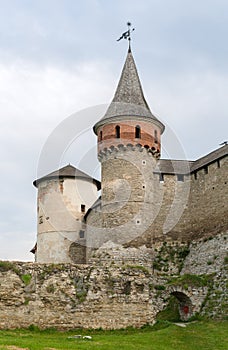 Towers of Kamianets-Podilskyi Castle