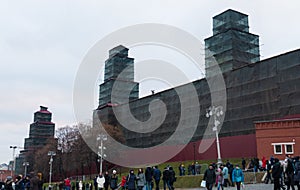 The towers of the Kremlin