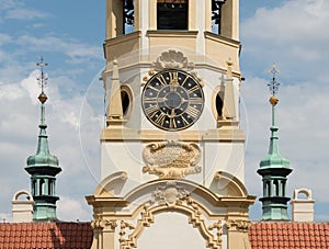 Towers of Loreta in Prague