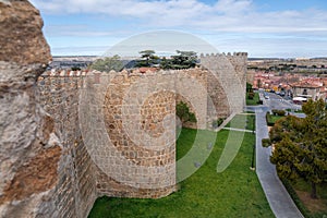 Towers of Medieval Walls of Avila - Avila, Spain