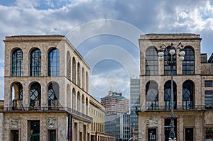 Towers of Novecento museum, Milan, Italy