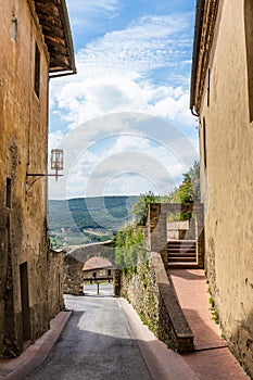 Towers of old town San Giminiano, Tuscany, Italy