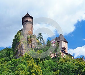 Towers of the Orava Castle, Slovakia