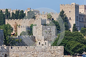 The Towers of the Palace of the Grand Master