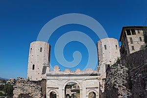 Towers of Properzio in Spello