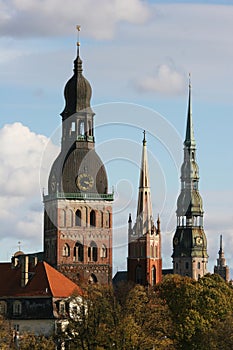 Towers of Riga