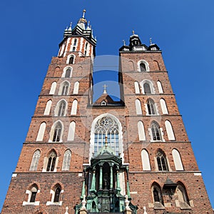 Towers of the Saint Mary Church