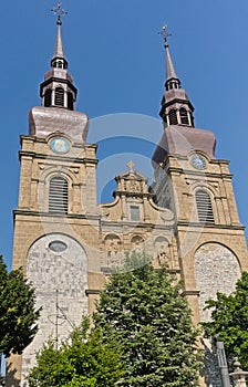 Towers of Saint Nicolas church, Eupen