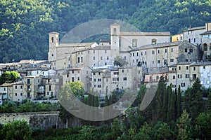 Towers of Serra San Quirico