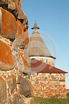 Towers of Solovetsky Monastery