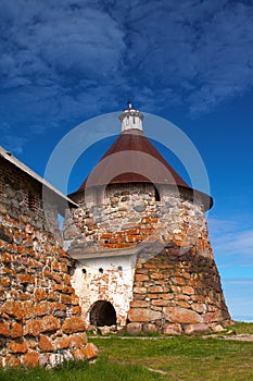 Towers of Solovetsky Monastery