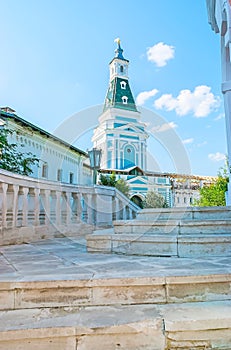 The towers of St Sergius Lavra