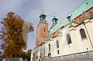 Towers and statues of the Basilica Archdiocese