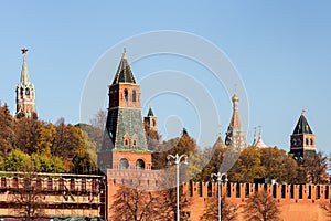 Towers and temples of the Kremlin