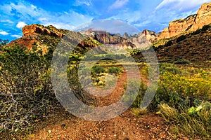 Towers of the Virgin at Zion