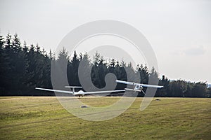 Towing a glider