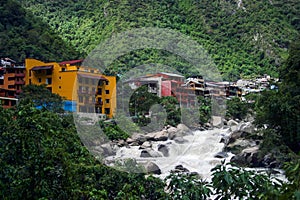 Town of Aguas Calientes photo