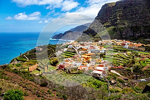 Town Agulo, Island La Gomera, Canary Islands, Spain, Europe photo