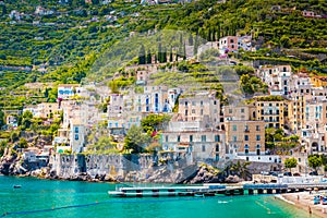 Town of Amalfi, Amalfi Coast, Campania, Italy