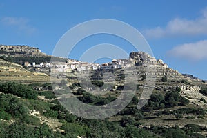The town of Ares del maestre photo