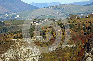 Town of Asiago and the famous ossuary dedicated to the soldiers photo