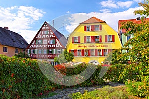 The town Aub in Germany