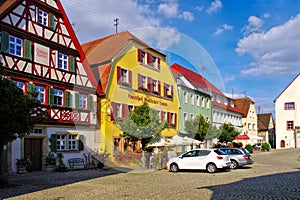 The town Aub in Germany