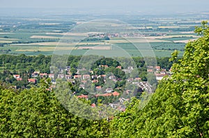 Town of Bad Harzburg in Germany