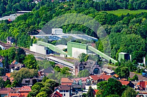 Town of Bad Harzburg in Germany