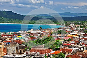 Town of Baracoa, Cuba photo