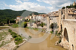Town of Besalu Cataonia Spain photo