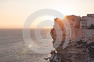 Town of Bonifacio, Corsica Island, France