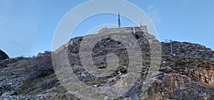 town of Briancon in france, ski resort and unesco heritage site