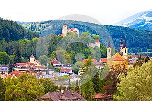 Town of Bruneck in Val Pusteria photo