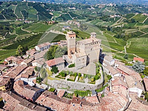 Aerial view of Serralunga Alba