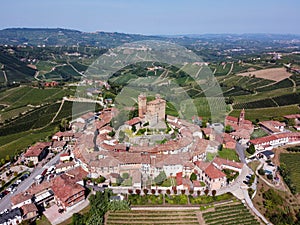 Aerial view of Serralunga Alba