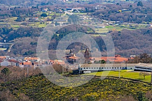 Town of Celanova in Ourense, Spain photo