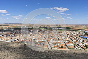 Town of Consuegra in the province of Toledo, Spain