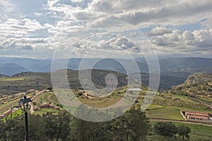 The town of Culla in CastellÃÂ³n