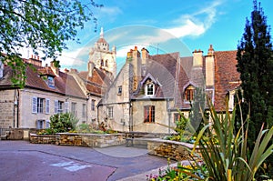 The town Dole, Place aux Fleurs photo