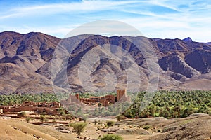 Town in Draa valley