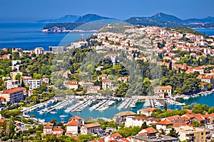 Town of Dubrovnik Babin Kuk and archipelago view